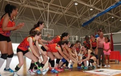 Campeonas de voleibol de la Región de Murcia